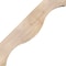 Ekena Millwork 5 1/2"W x 28"D x 28"H Funston Smooth Knee Brace, Douglas Fir BRC06X28X28FST00SDF - alternate 2